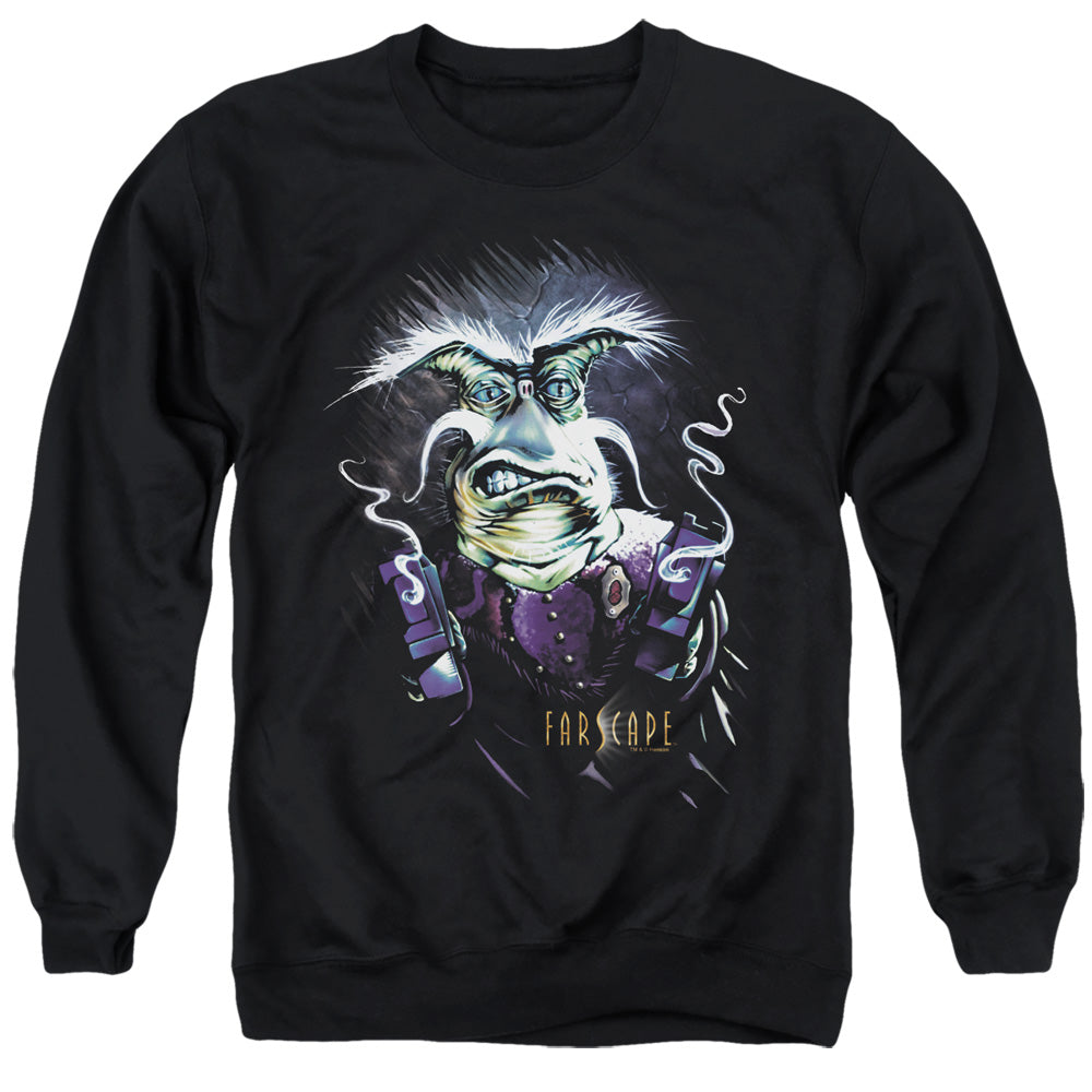 Farscape Rygel Oking Guns Mens Crewneck Sweatshirt Black