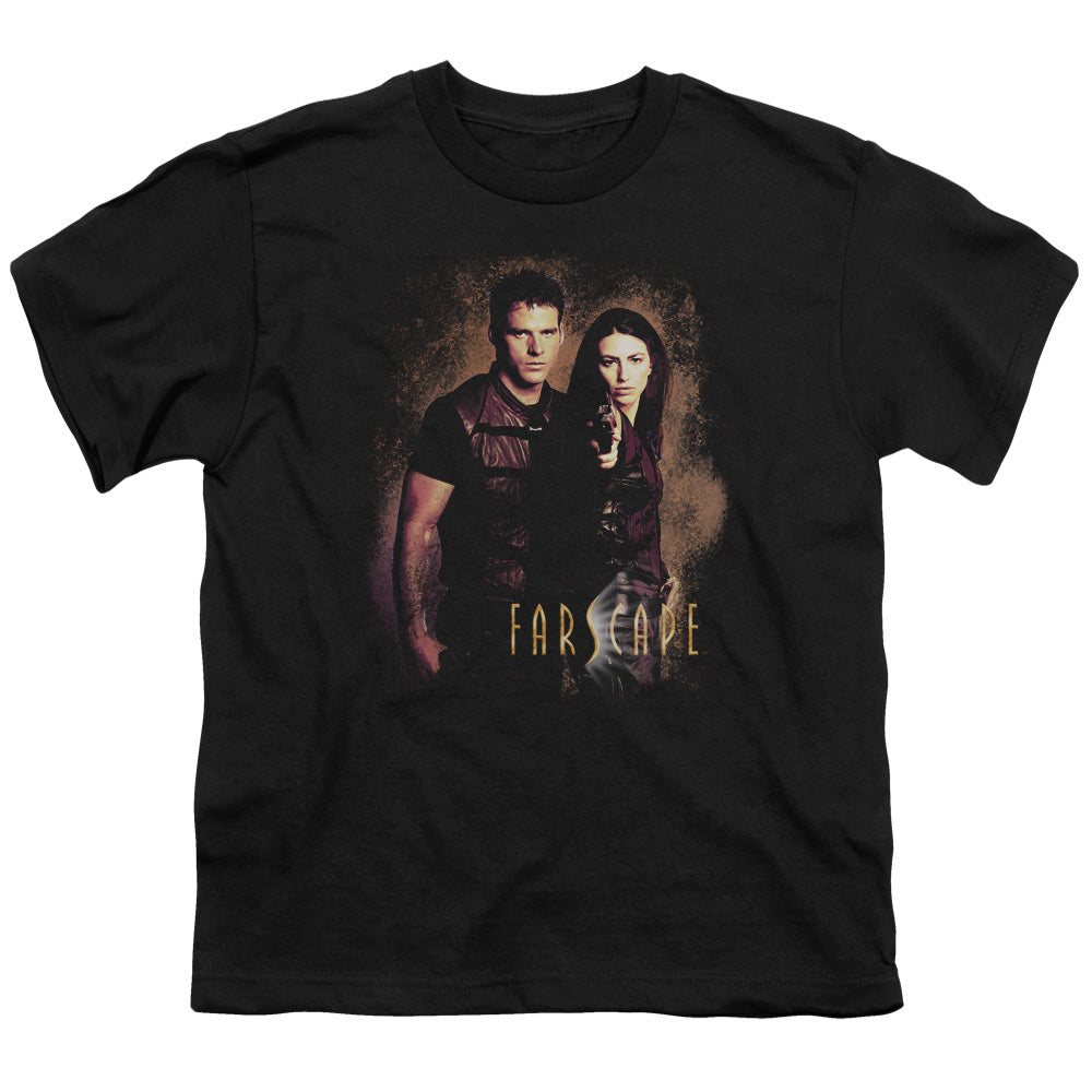 Farscape Wanted Kids Youth T Shirt Black