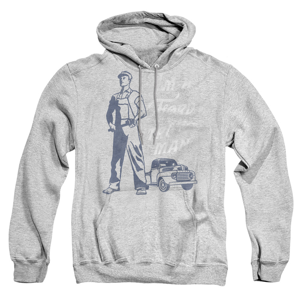 Ford Ford Truck Man Classic Mens Hoodie Athletic Heather Officially Licensed