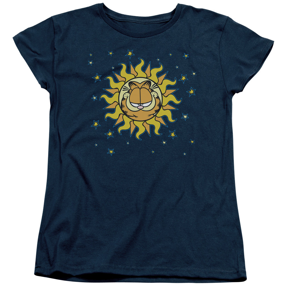 Garfield Celestial Womens T Shirt Navy