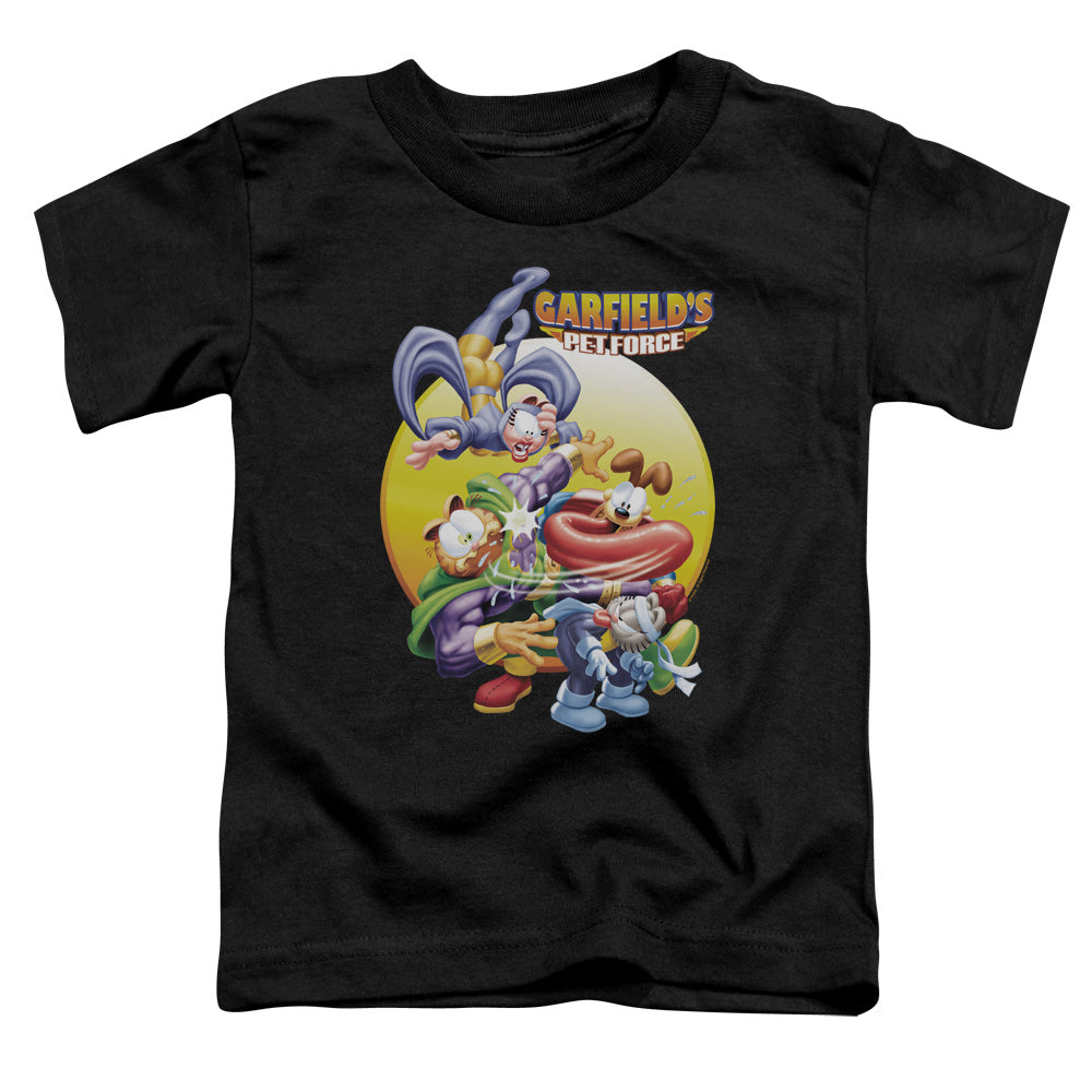 Garfield Tongue of Doom Toddler Kids Youth T Shirt Black
