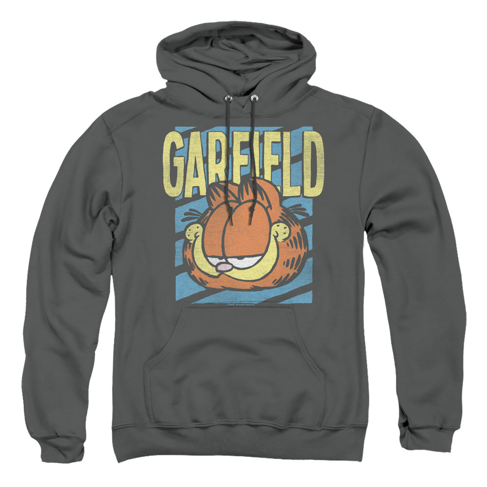 Garfield Rad Garfield Mens Hoodie Charcoal