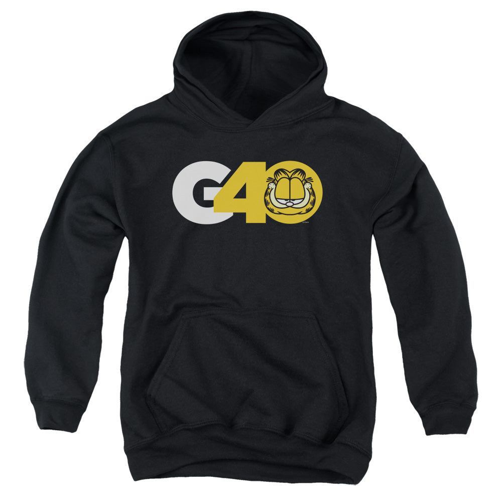 Garfield G40 Kids Youth Hoodie Black