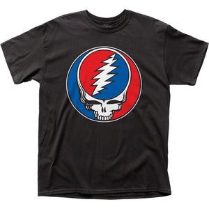 Grateful Dead Steal Your Face Mens T Shirt Black