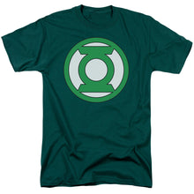 Load image into Gallery viewer, Green Lantern Lantern Logo Mens T Shirt Hunter Green