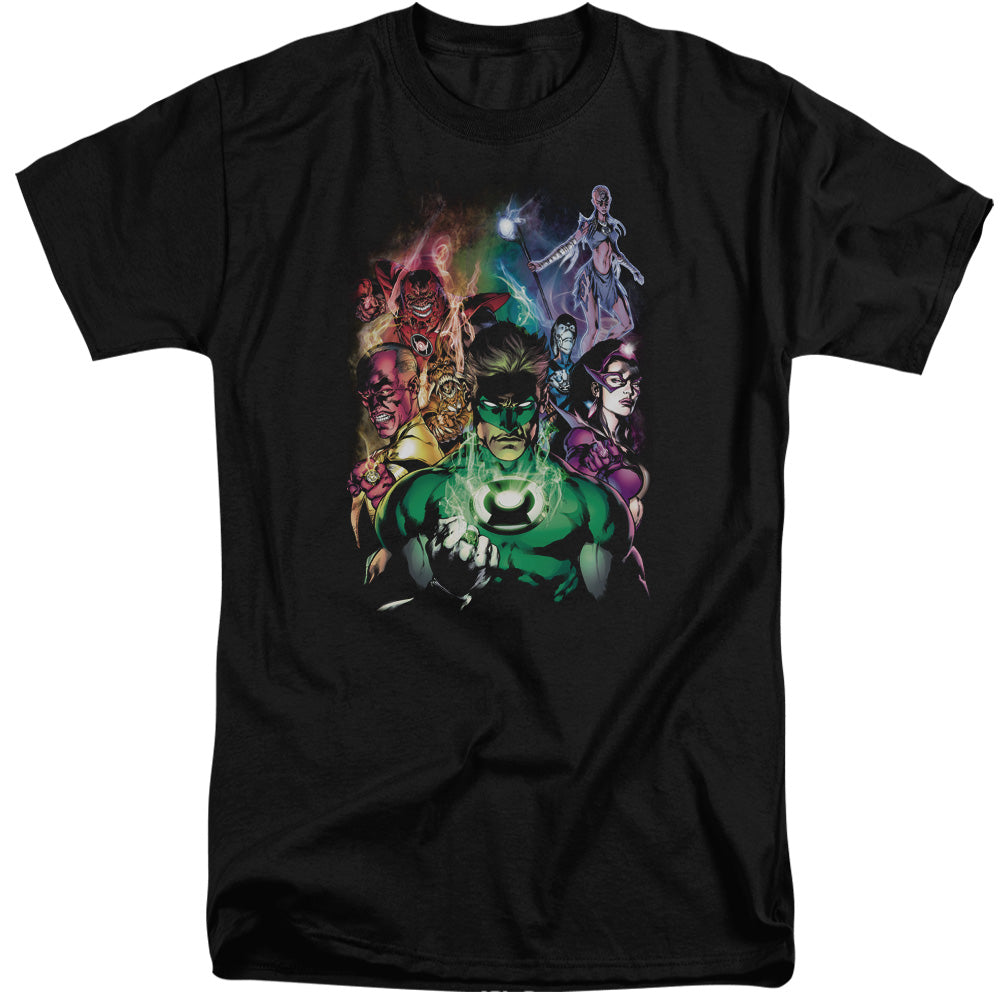 Green Lantern The New Guardians Mens Tall T Shirt Black Officially Licensed