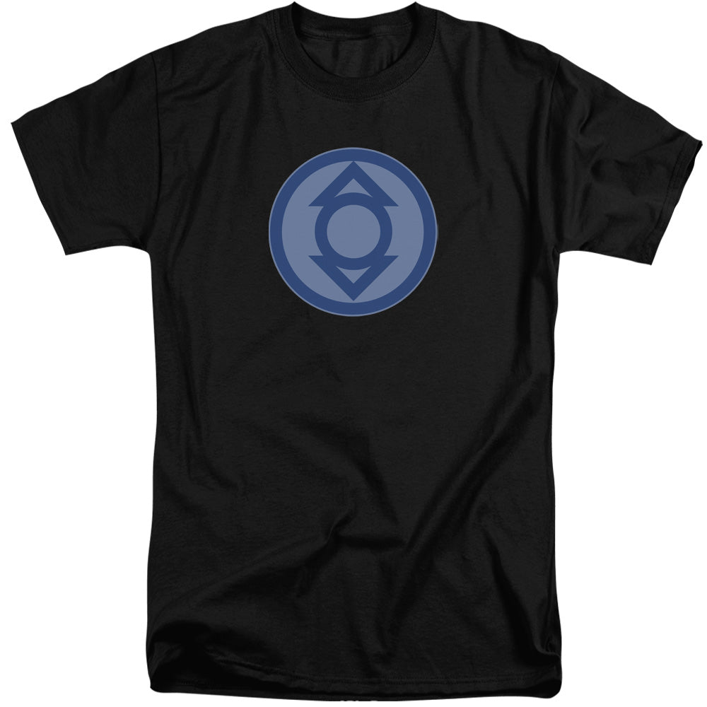 Green Lantern Indigo Symbol Mens Tall T Shirt Black Officially Licensed