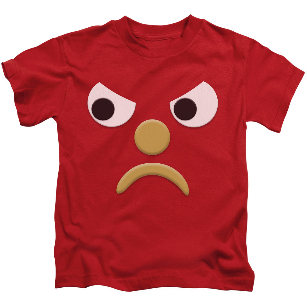 Gumby Blockhead G Juvenile Kids Youth T Shirt Red