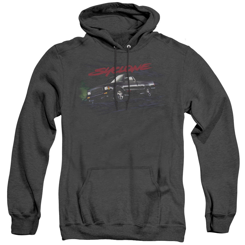 Gmc Syclone Mens Heather Hoodie Black Officially Licensed