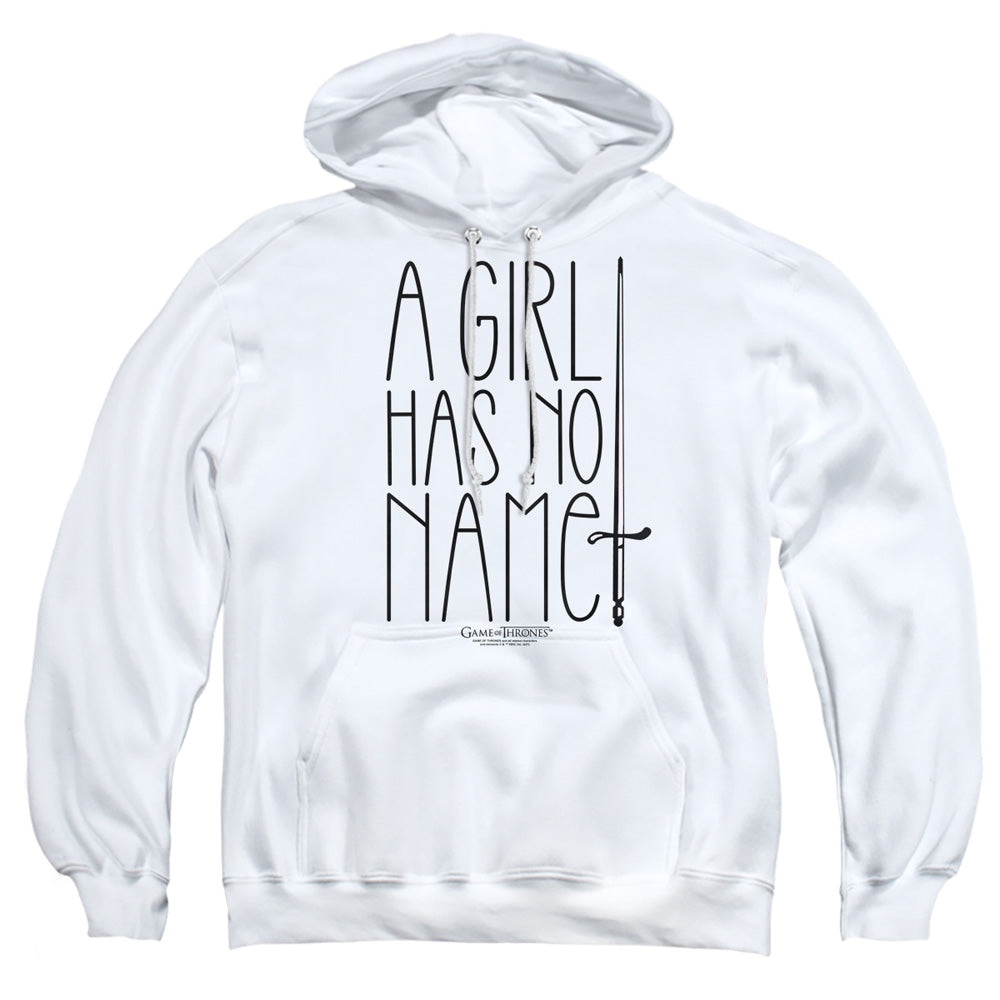 Game Of Thrones No Name Mens Hoodie White Officially Licensed