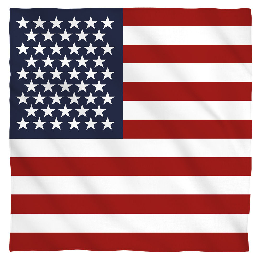 American Flag American World Flags Bandana Officially Licensed