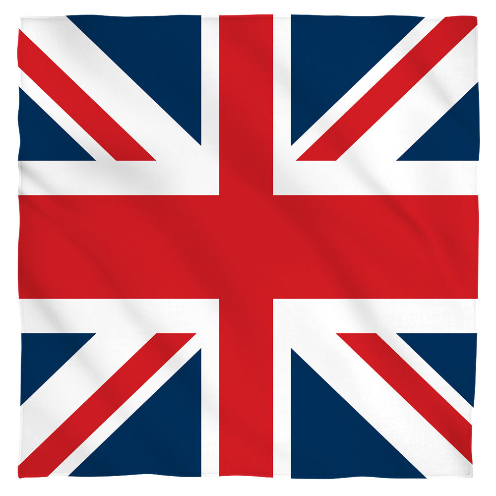 Union Jack Flag United Kingdom World Flags Bandana Officially Licensed
