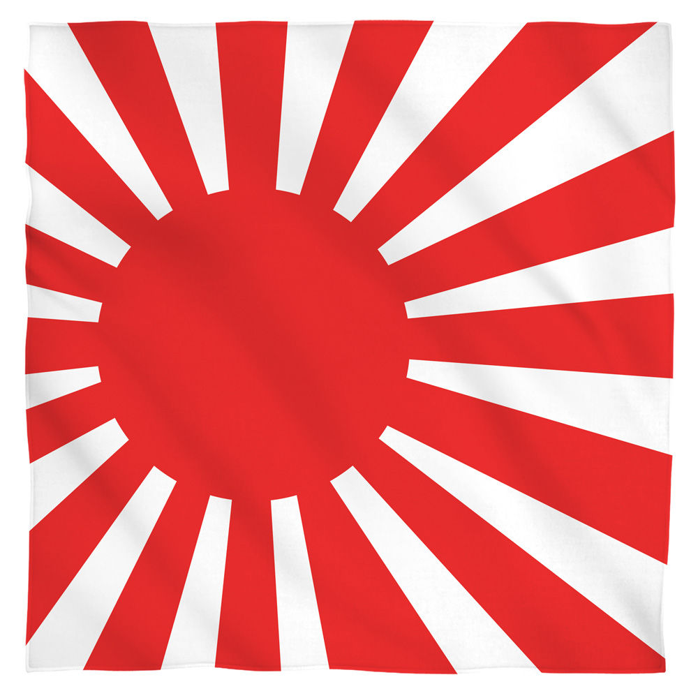 Rising Sun Flag Japan World Flags Bandana Officially Licensed