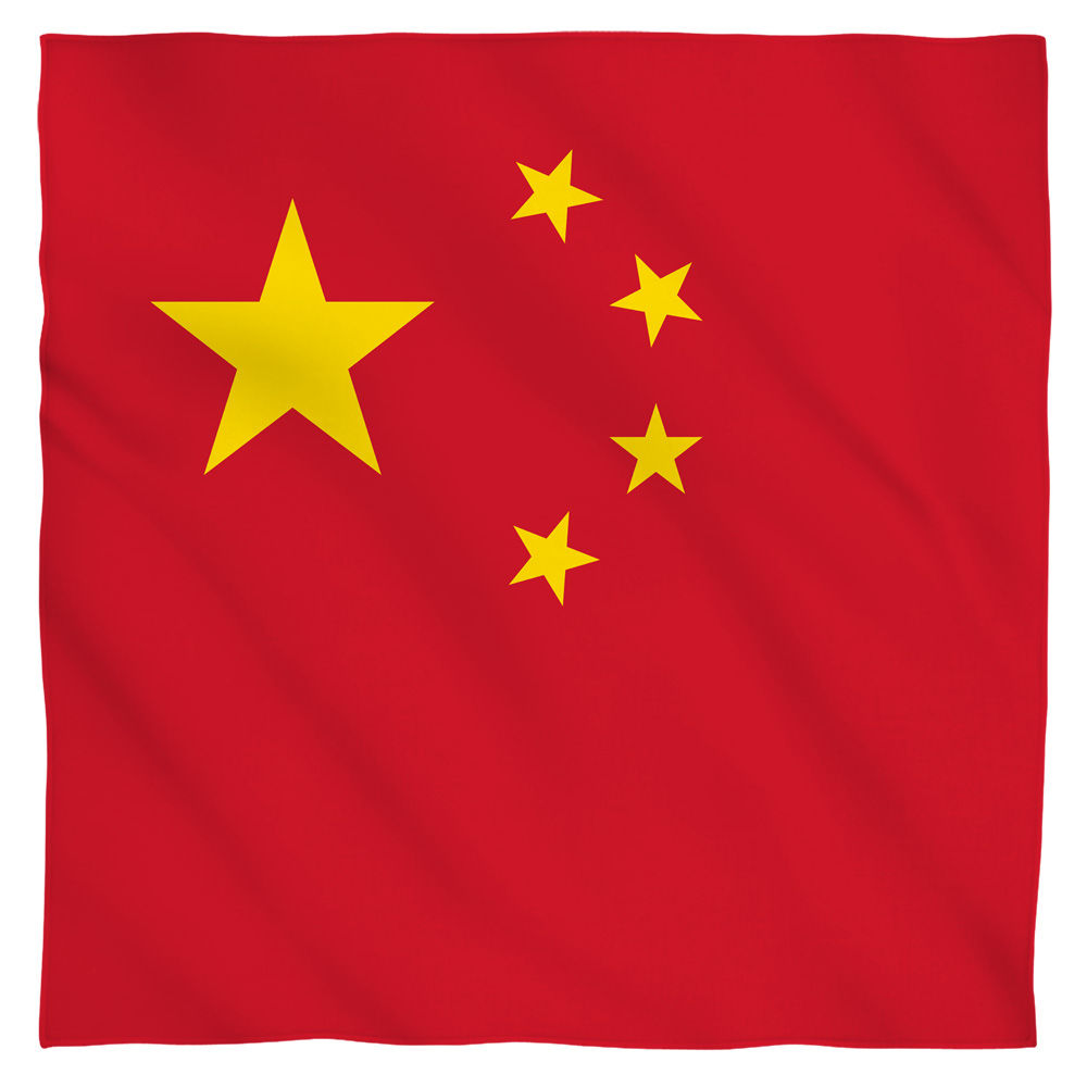 China Flag World Flags Bandana Officially Licensed