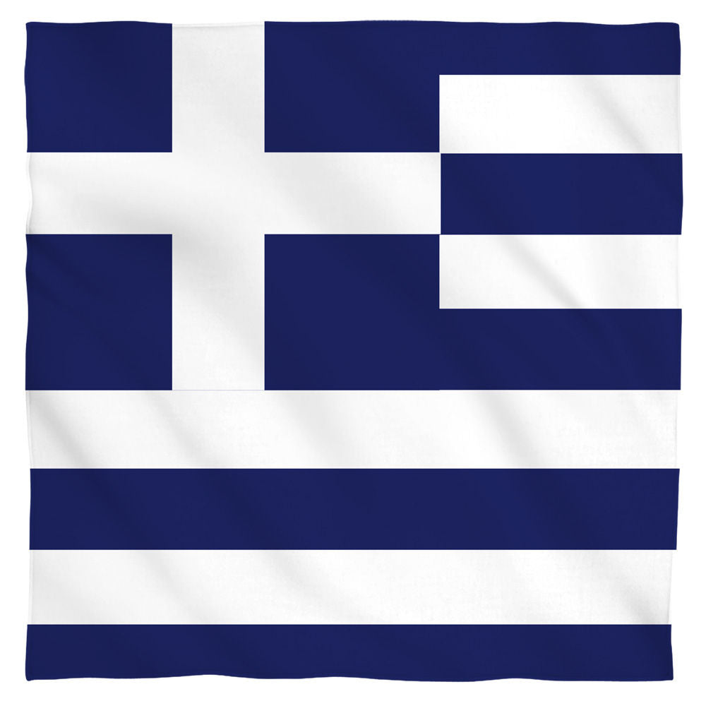 Greece Flag World Flags Bandana Officially Licensed