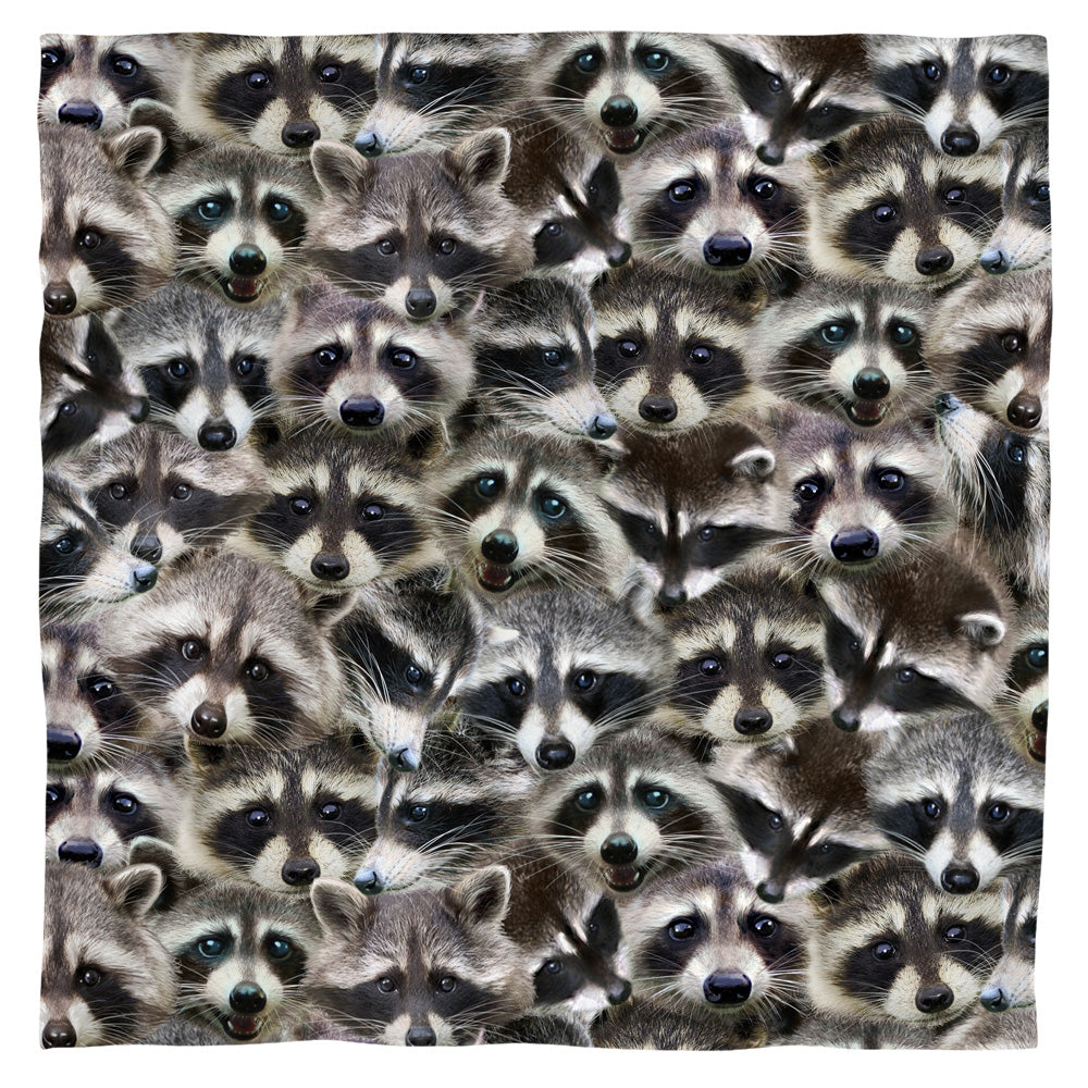 Racoons Wildlife Bandana Officially Licensed