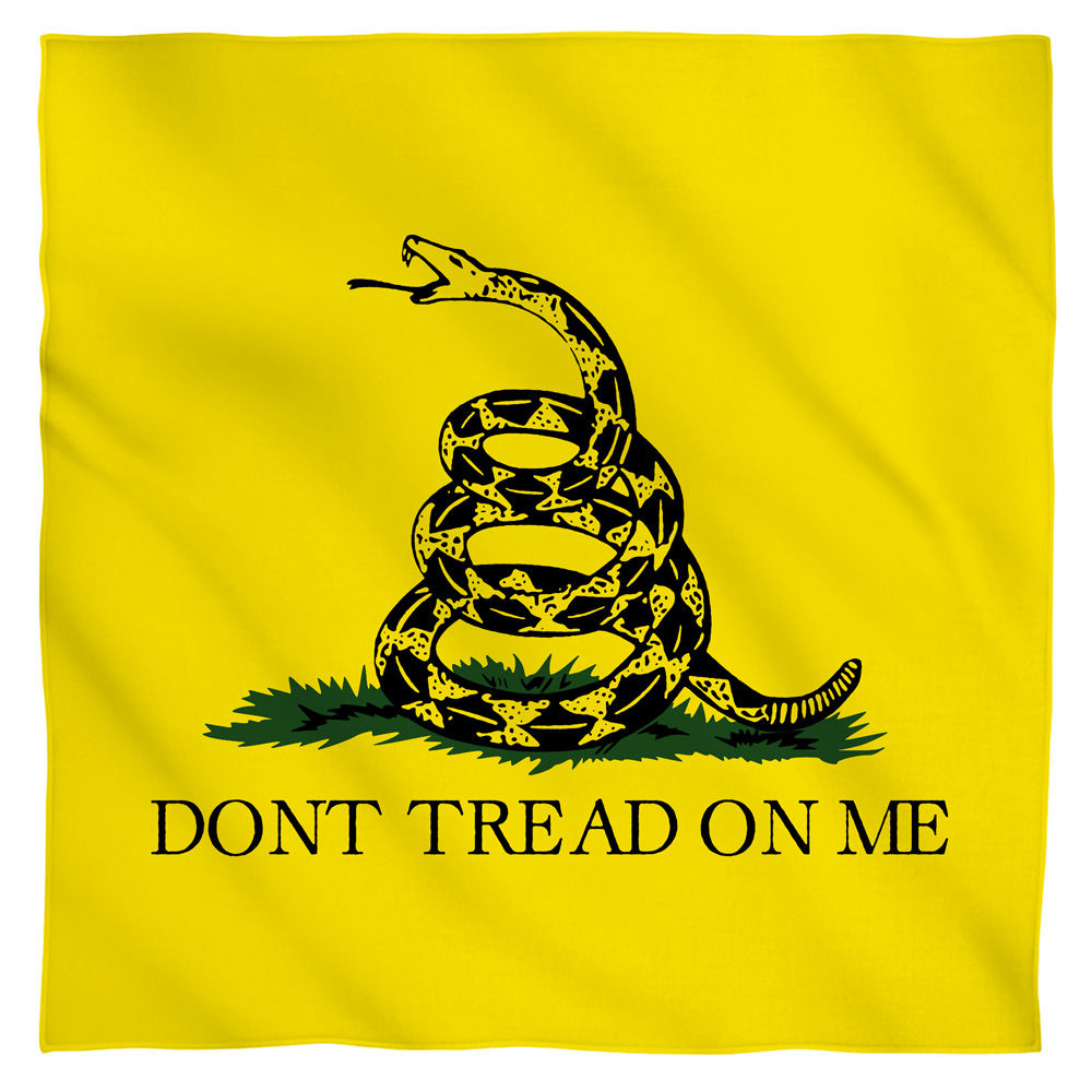 Dont Tread Flag USA Dont Tread On Me Flag Bandana Officially Licensed