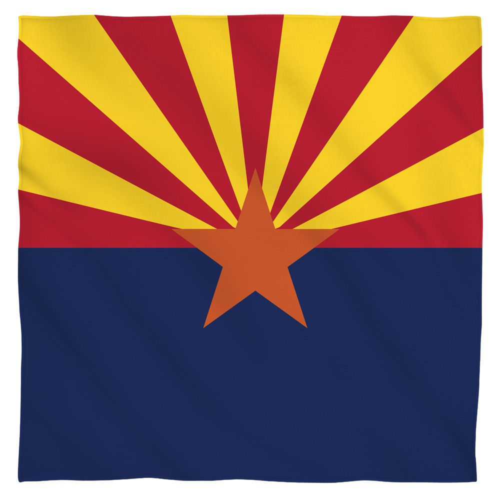 Arizona Flag USA State Flag Bandana Officially Licensed