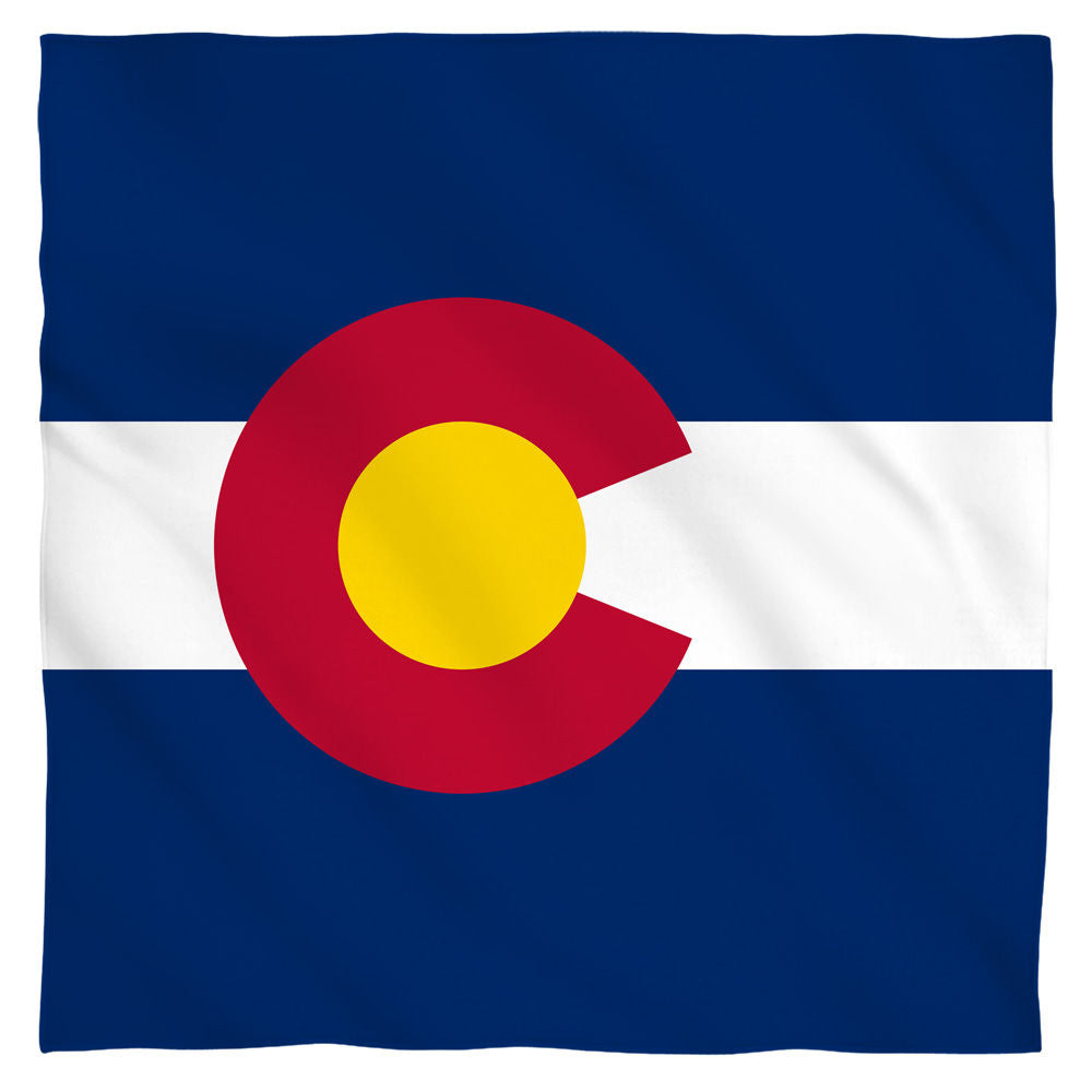 Colorado Flag USA State Flag Bandana Officially Licensed