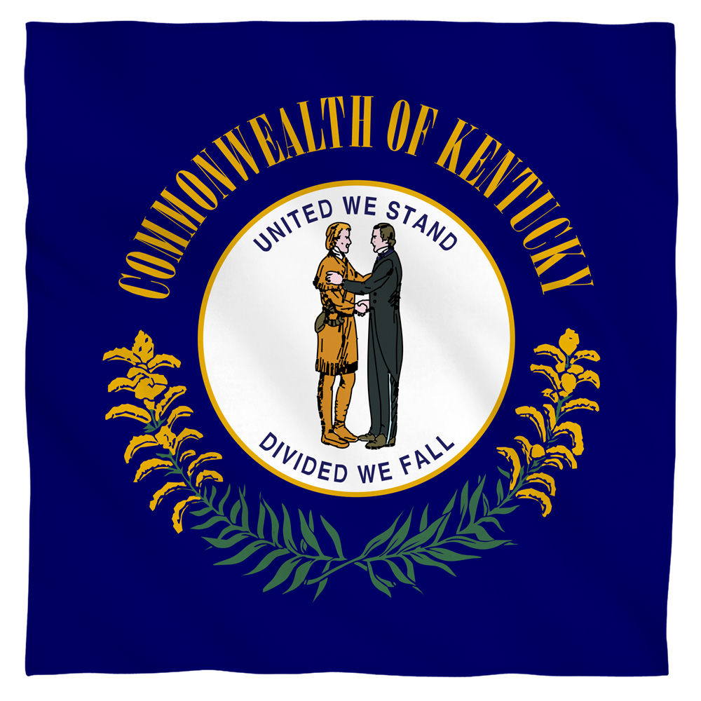 Kentucky Flag USA State Flag Bandana Officially Licensed