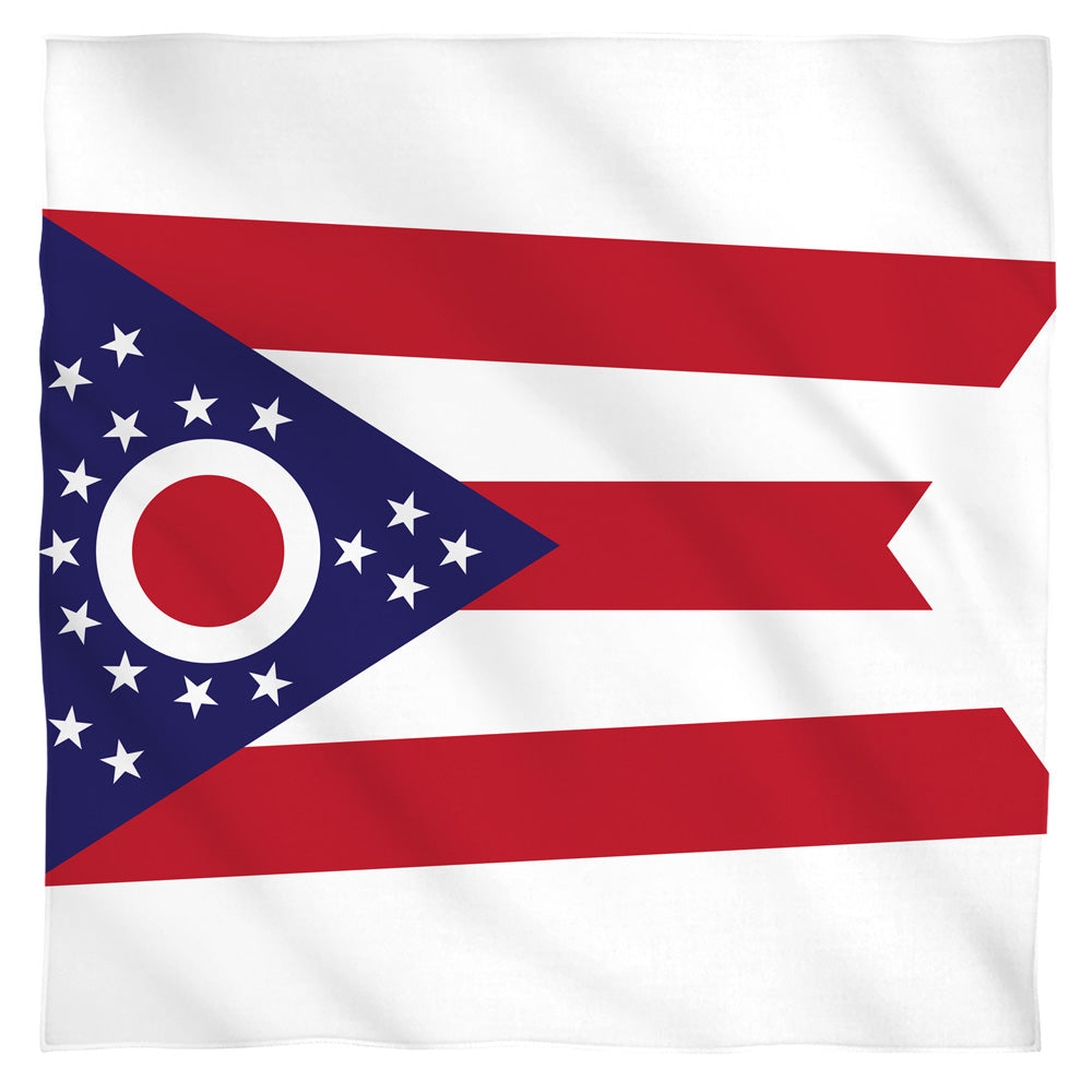 Ohio Flag USA State Flag Bandana Officially Licensed