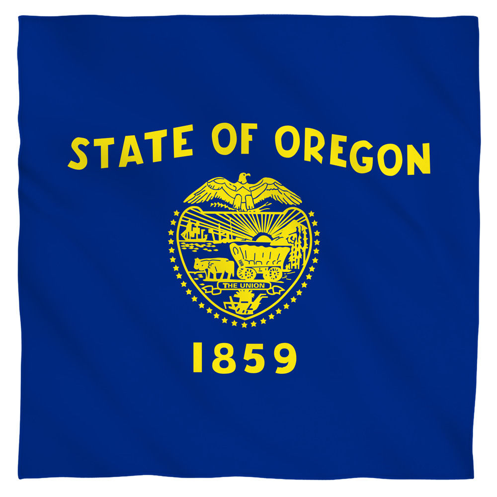 Oregon Flag USA State Flag Bandana Officially Licensed
