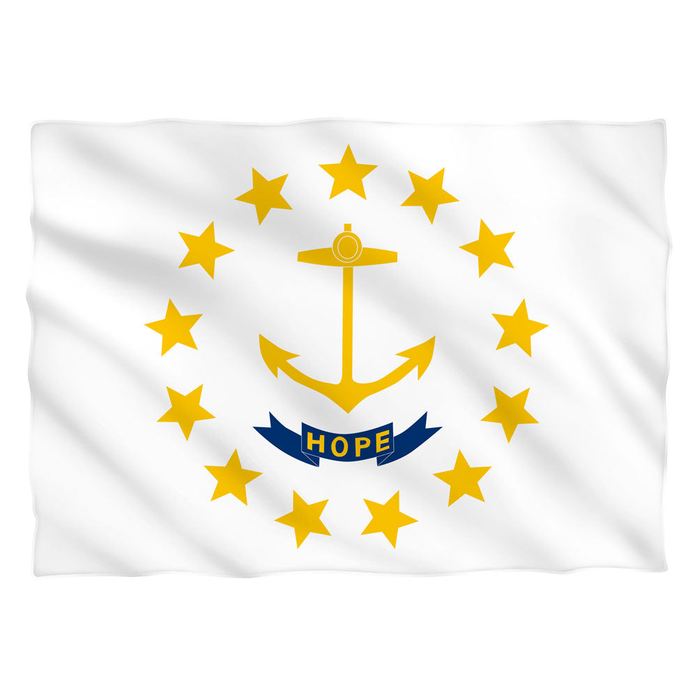 Rhode Island Flag USA State Flag Pillow Case Officially Licensed