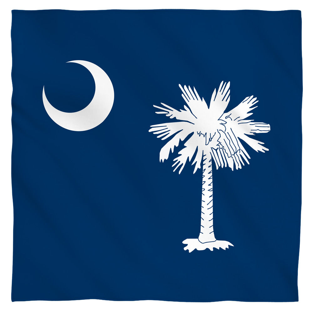 South Carolina Flag USA State Flag Bandana Officially Licensed