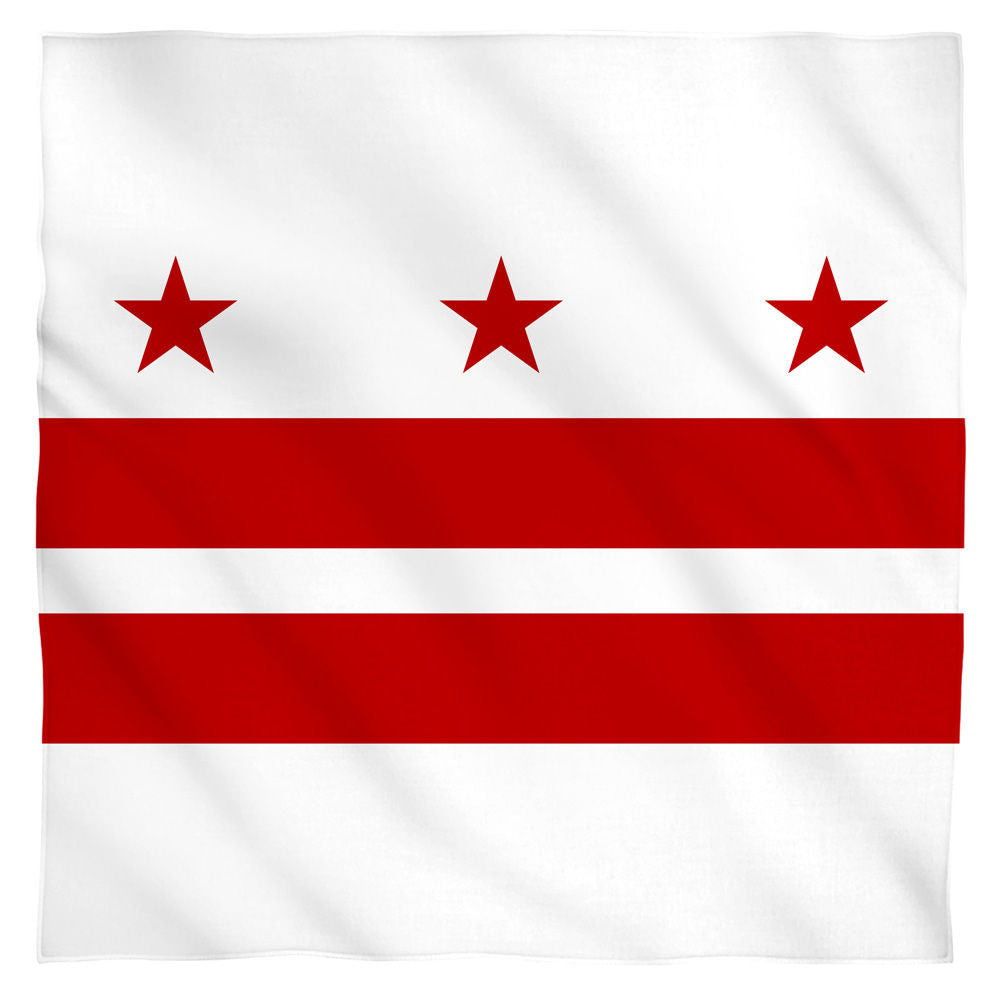 Washington D.C. Flag USA State Flag Bandana Officially Licensed