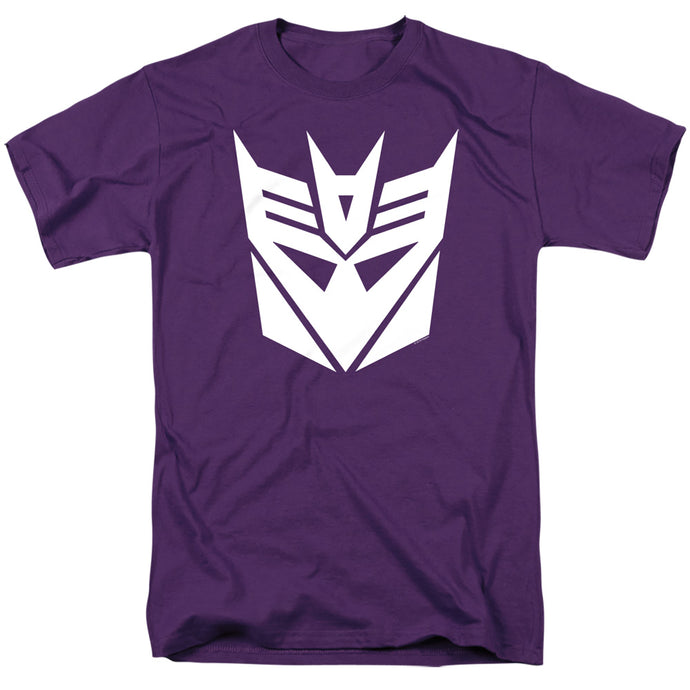 Transformers Decepticon Mens T Shirt Purple