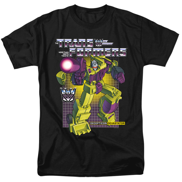 Transformers Devastator Mens T Shirt Black