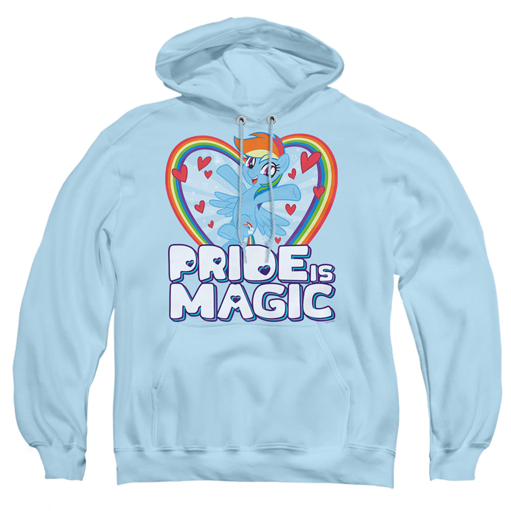 My Little Pony Tv Pride Is Magic Mens Hoodie Light Blue Officially Licensed