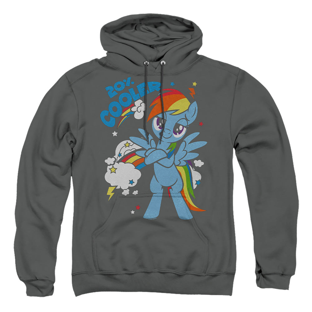 My Little Pony Tv 20 Percent Cooler Mens Hoodie Charcoal Officially Licensed