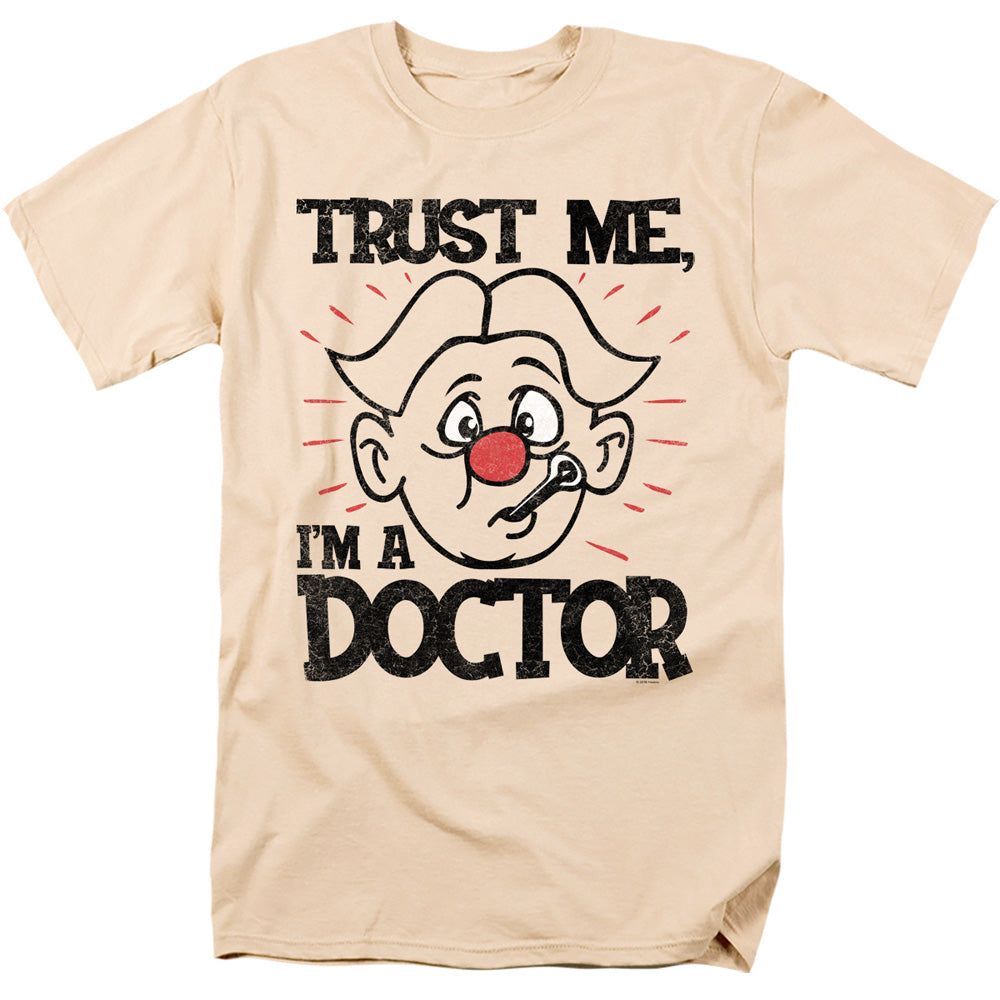 Operation Trust Me Mens T Shirt Cream Officially Licensed