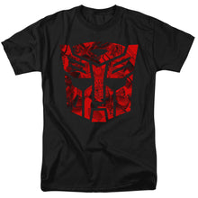 Load image into Gallery viewer, Transformers Tonal Autobot Mens T Shirt Black