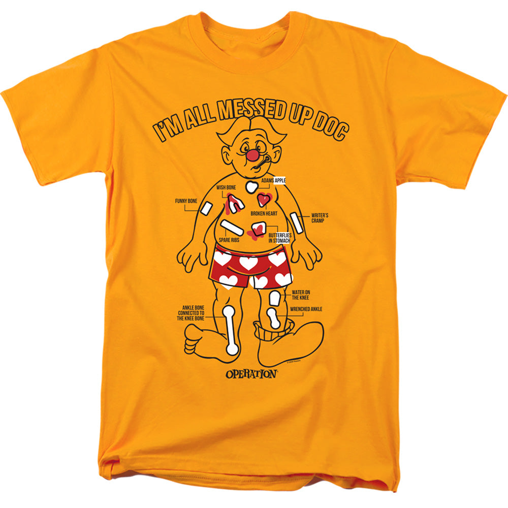 Operation Messed Up Mens T Shirt Gold Officially Licensed