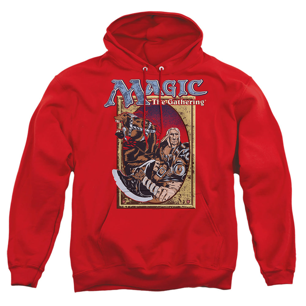 Magic The Gathering Fifth Edition Deck Art Mens Hoodie Red Officially Licensed