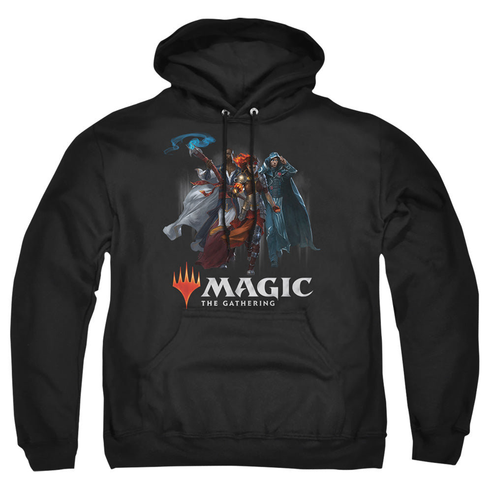 Magic The Gathering Planeswalkers Mens Hoodie Black Officially Licensed