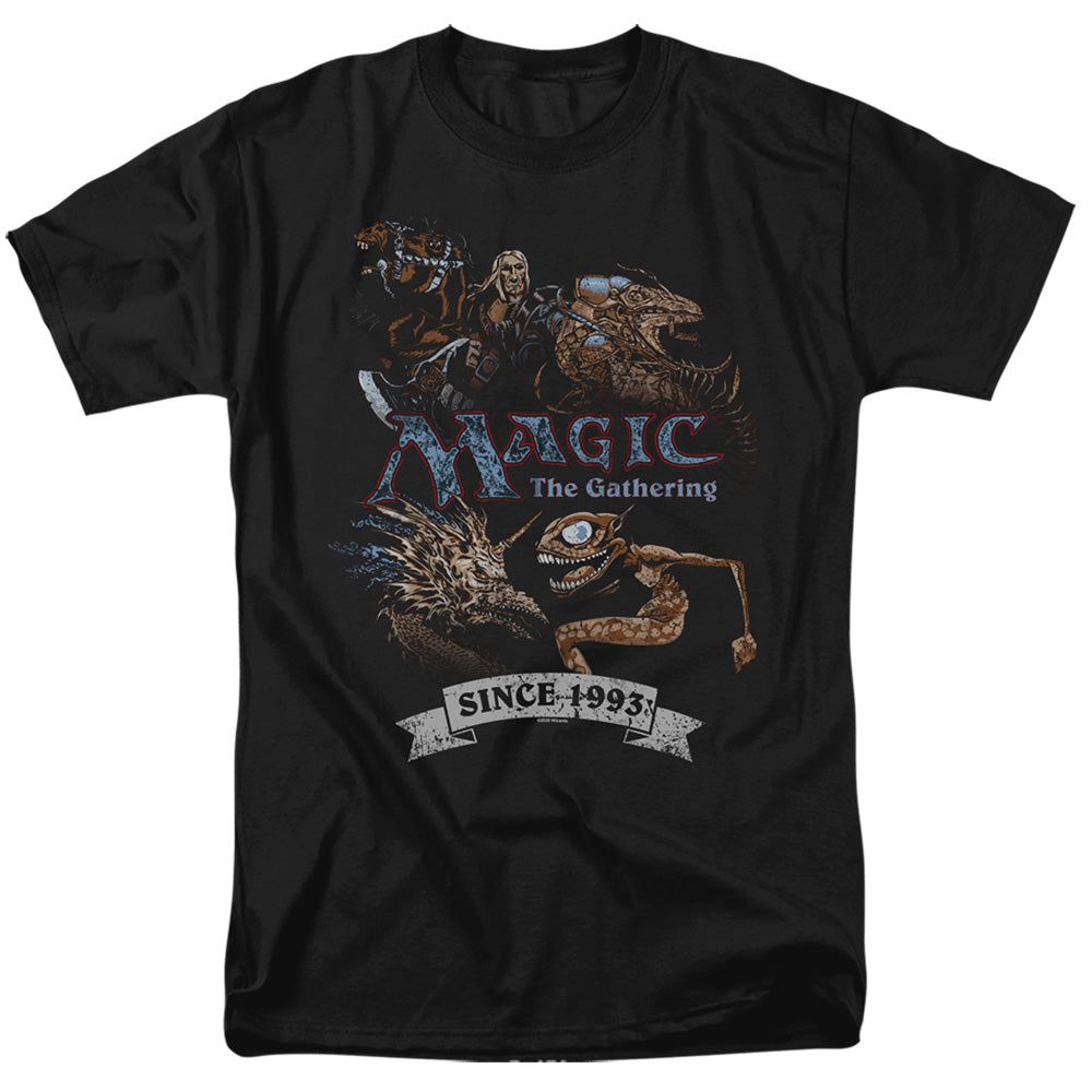 Magic The Gathering Four Pack Retro Mens T Shirt Black Officially Licensed