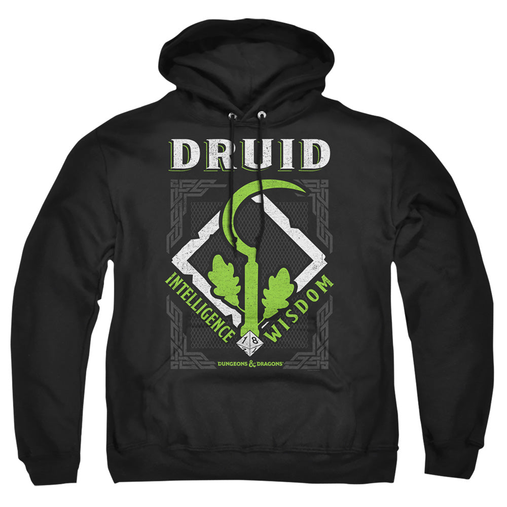 Dungeons And Dragons Druid Mens Hoodie Black Officially Licensed