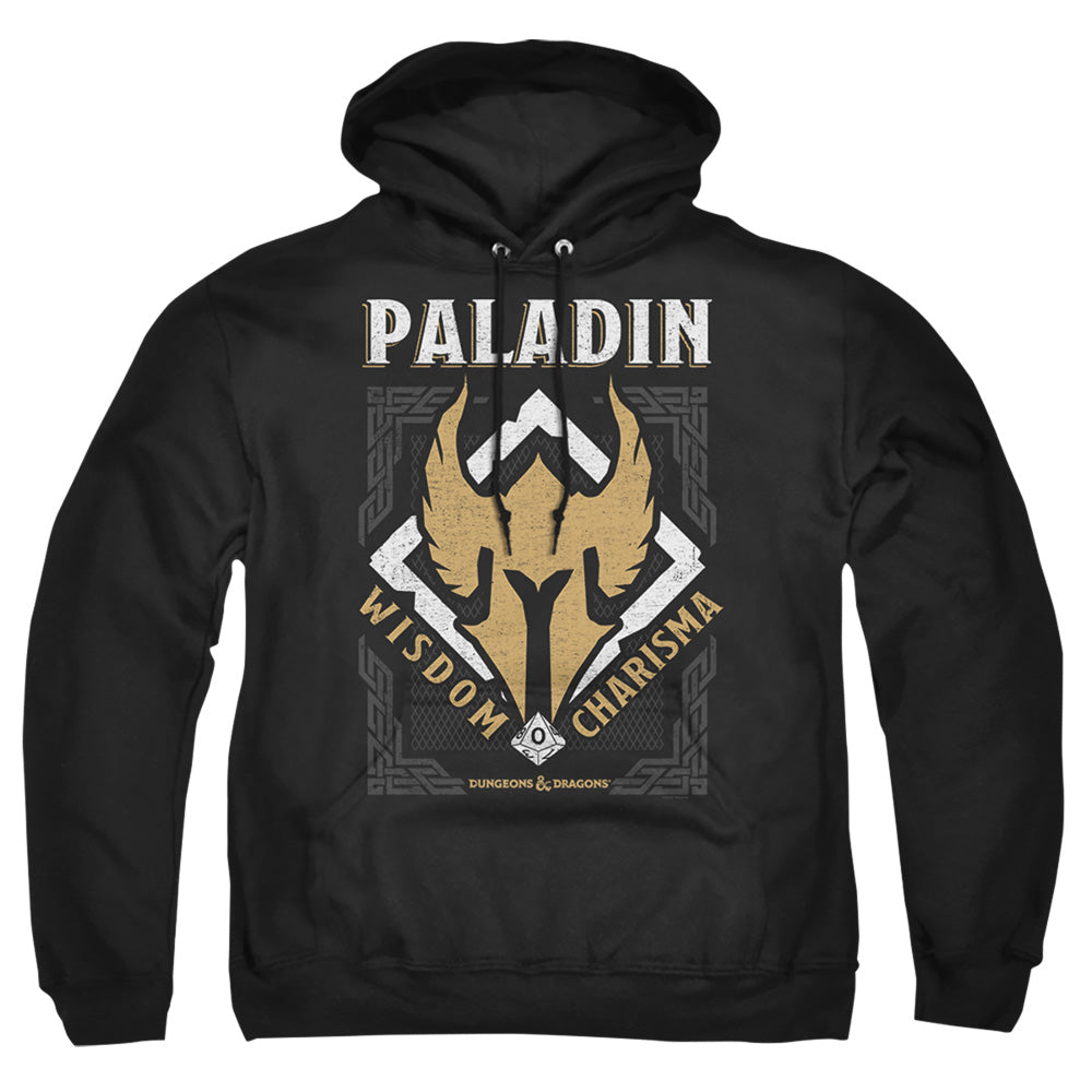 Dungeons And Dragons Paladin Mens Hoodie Black Officially Licensed
