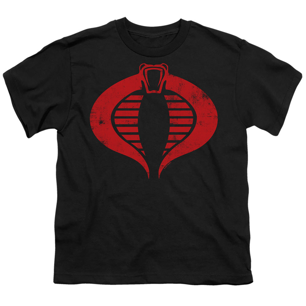 G.I. Joe Cobra Logo Kids Youth T Shirt Black Officially Licensed