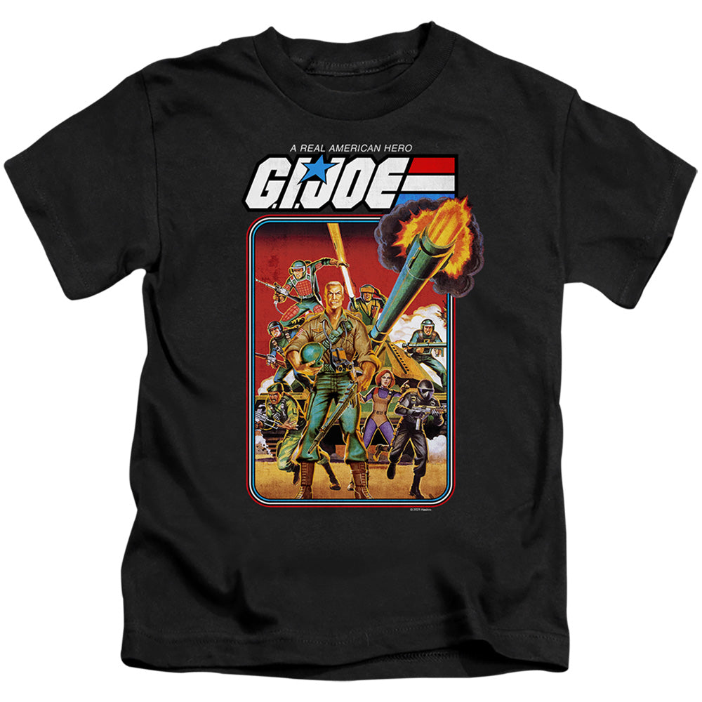 G.I. Joe Hero Group Juvenile Kids Youth T Shirt Black Officially Licensed