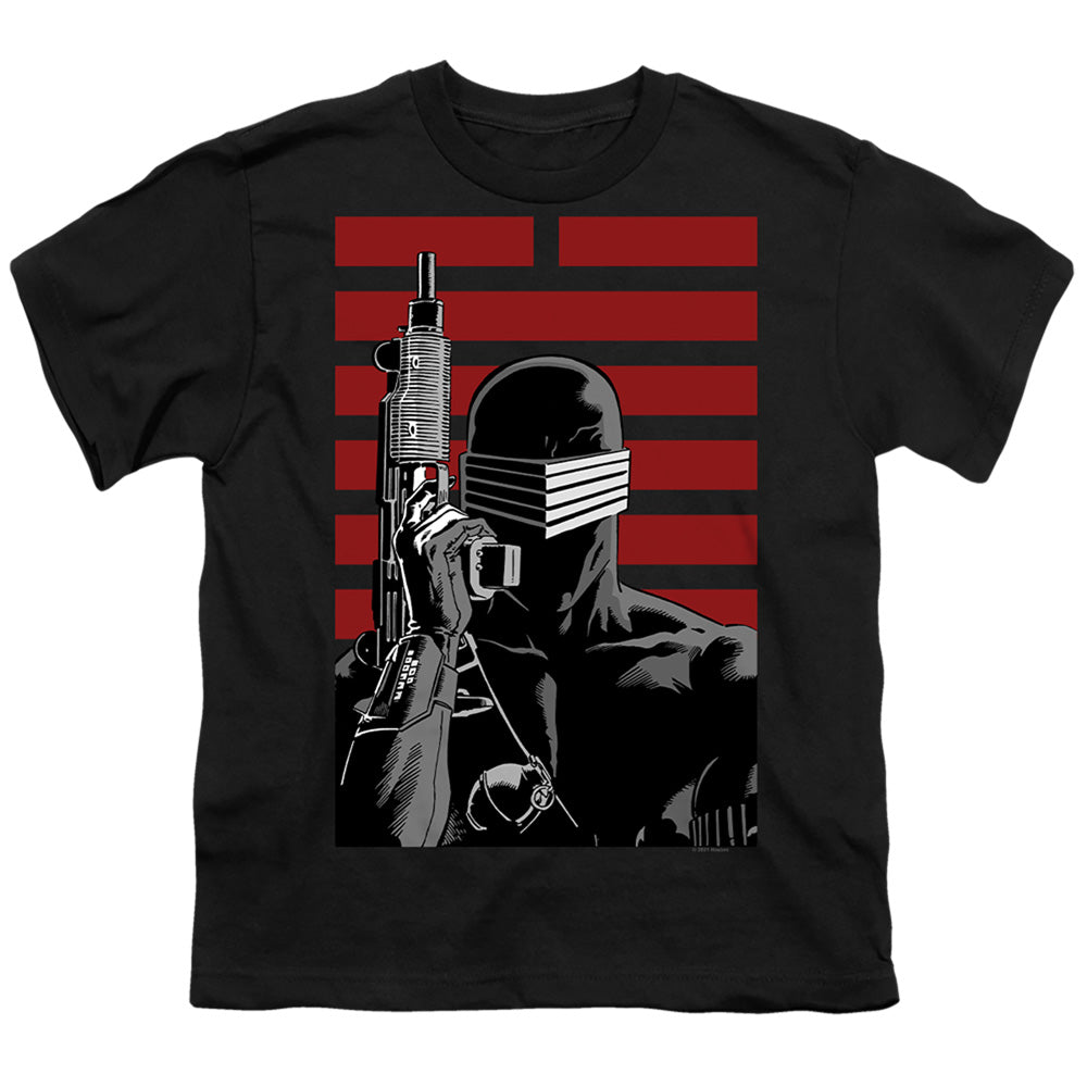 G.I. Joe Snake Eyes Ninja Kids Youth T Shirt Black Officially Licensed