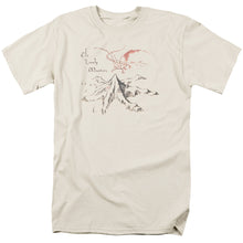 Load image into Gallery viewer, The Hobbit Lonely Mountain Mens T Shirt Cream