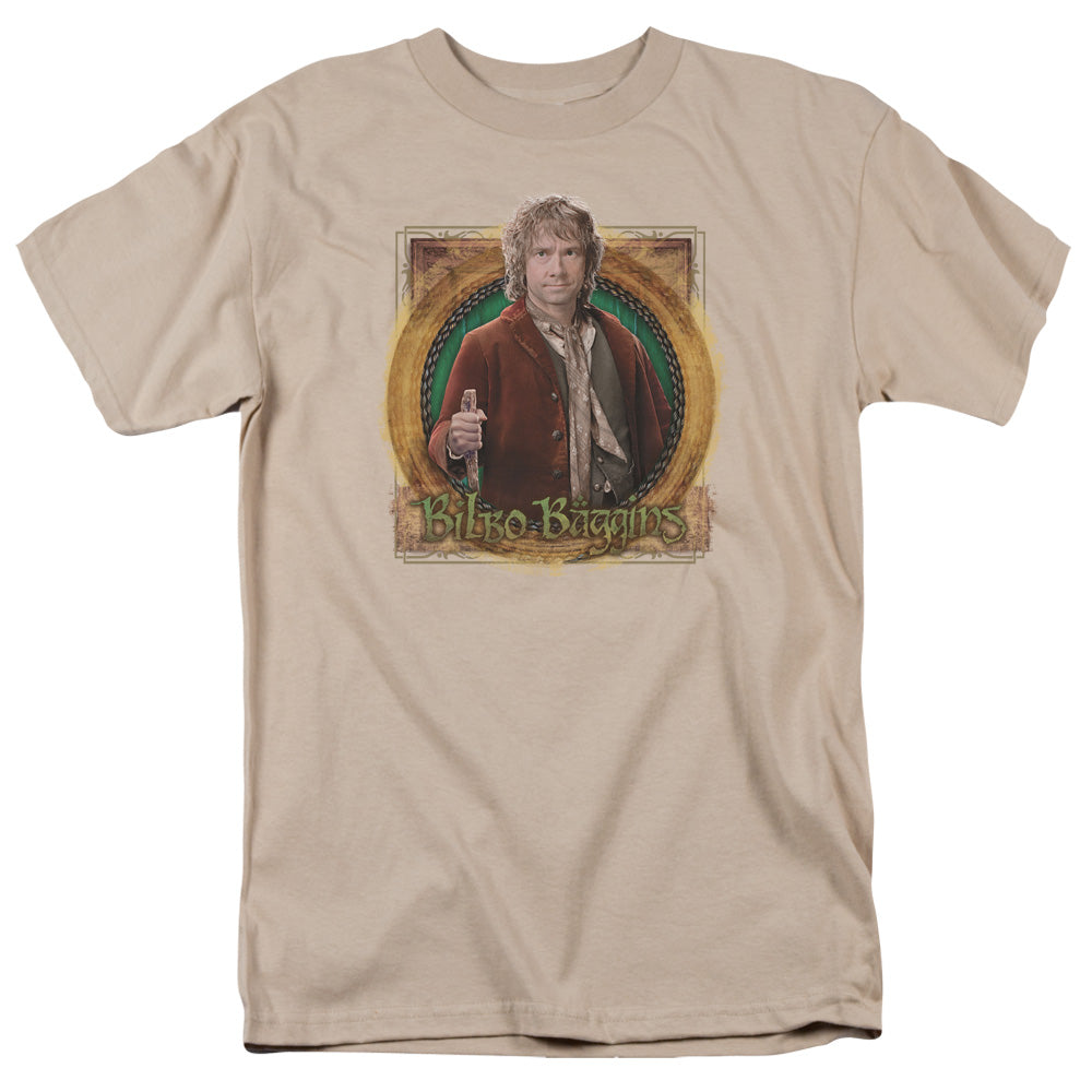 The Hobbit Mr. Baggins Mens T Shirt Sand Officially Licensed