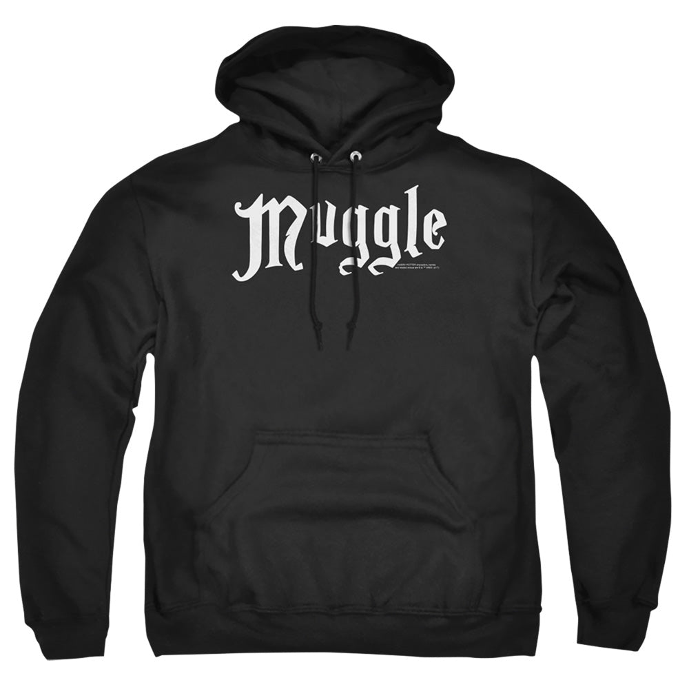 Harry Potter Muggle Mens Hoodie Black Officially Licensed