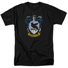 Load image into Gallery viewer, Harry Potter Ravenclaw Crest Mens T Shirt Black