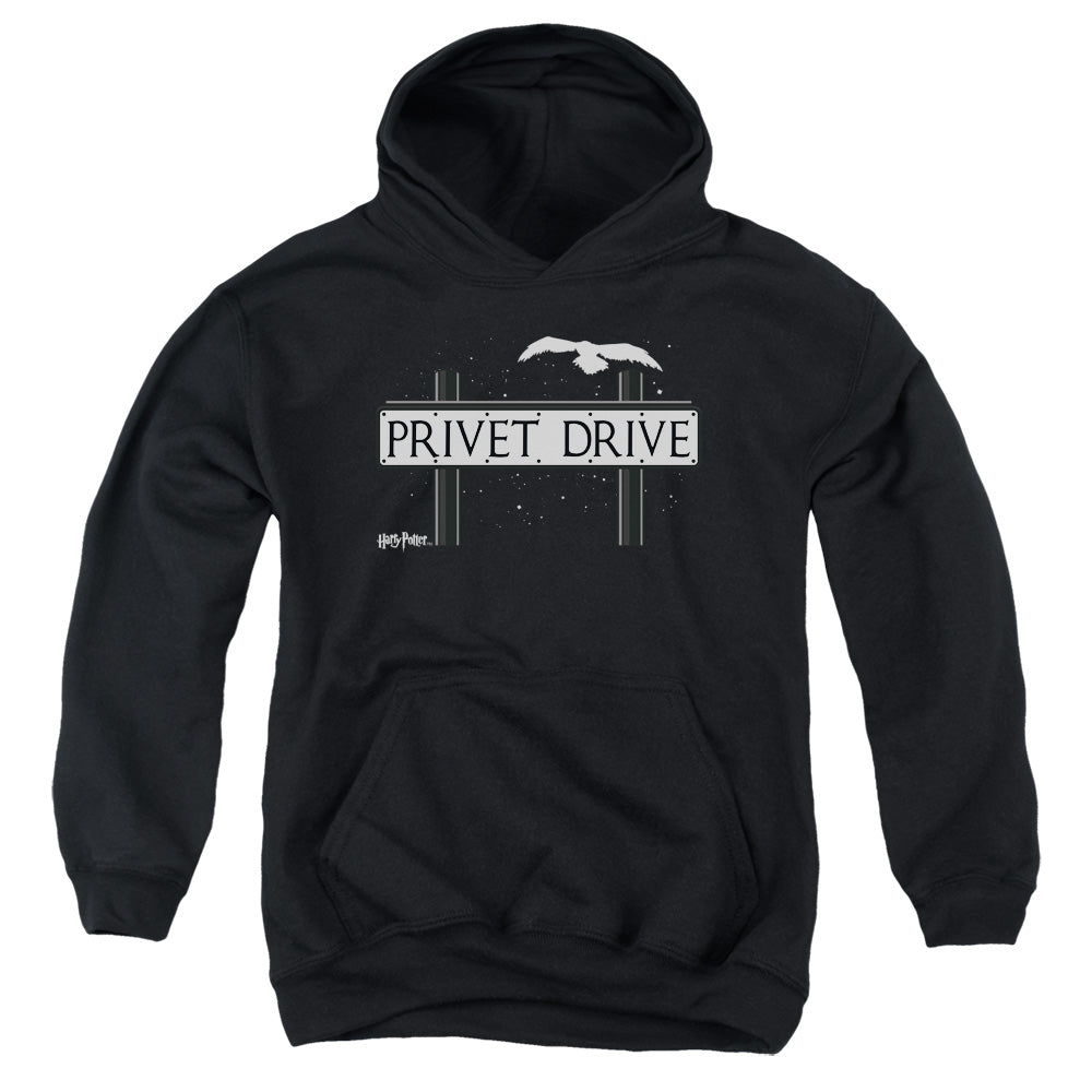 Harry Potter Privet Drive Kids Youth Hoodie Black