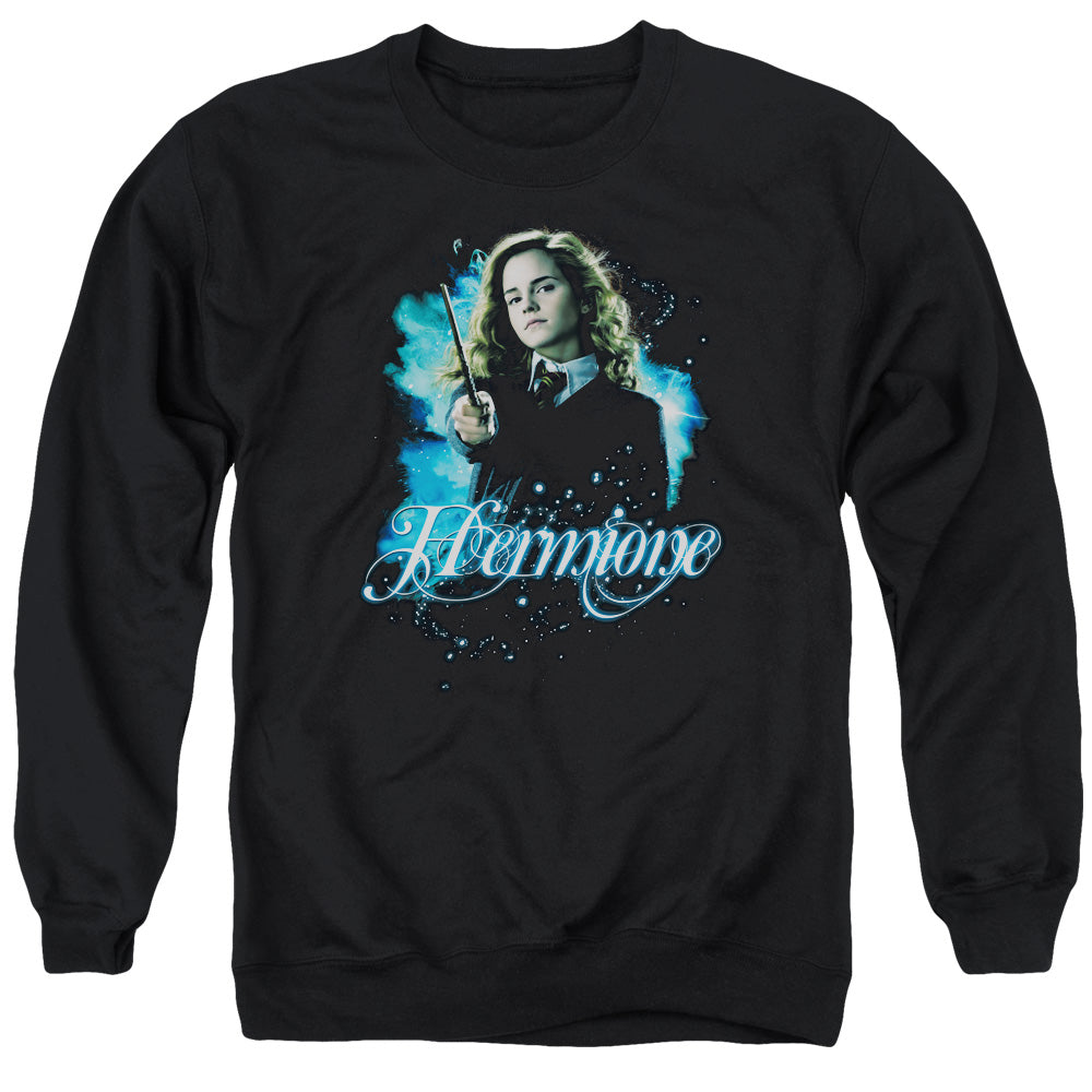 Harry Potter Hermione Ready Mens Crewneck Sweatshirt Black